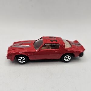 Vintage Yatming Red #25 Chevrolet Camaro Z28 Diecast
